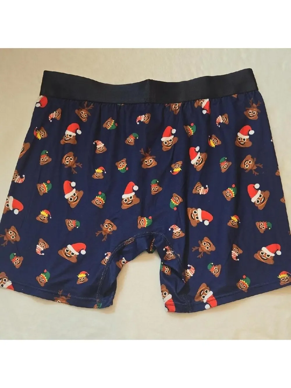 SWAG Holiday-Themed Navy Boxer Briefs Size XL New